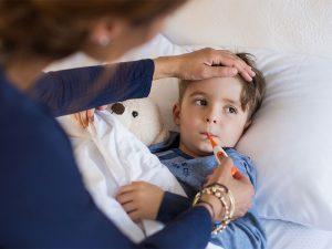 fever and high temperature in children